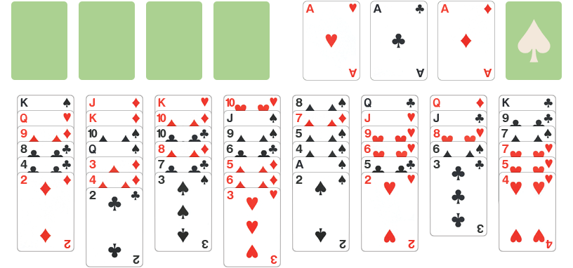 Freecell: jogo de cartas grátis, jogue online sem registro